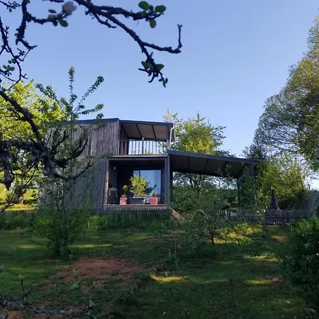 Le petit paradis, mini maison,nature,confort,calme Saint-Julien-le-Petit Extérieur photo